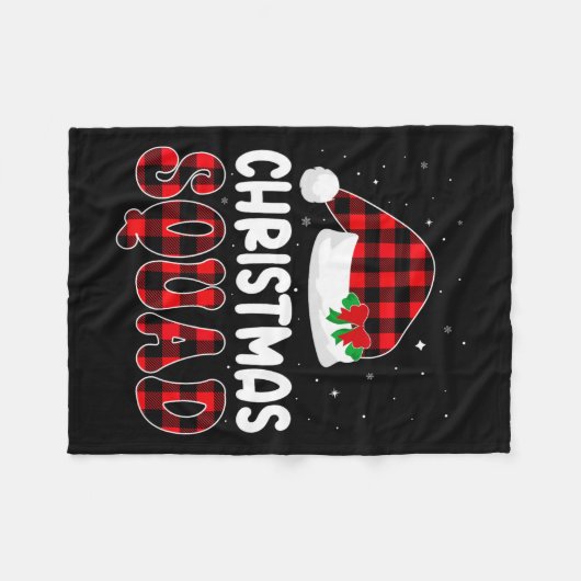 kerstviadengroep Matching Red Pset Sa Fleece Deken (Voorkant (Horizontaal))