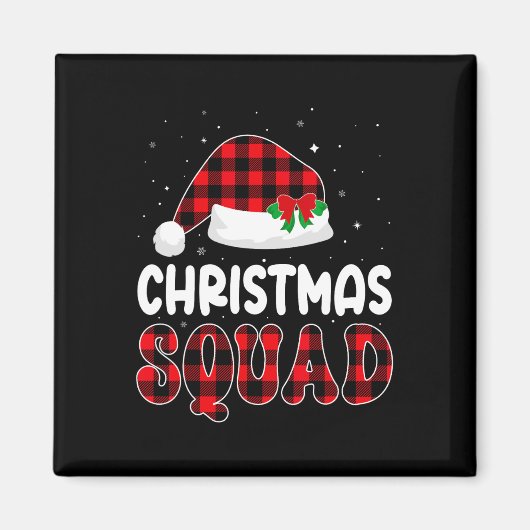 kerstviadengroep Matching Red Pset Sa Magneet (Voorkant)