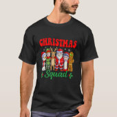 kerstviadengroep — Matching Team Santa E T-shirt (Voorkant)