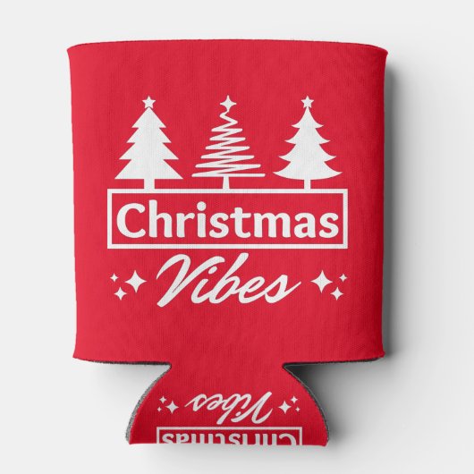 kerstvibes blikjeskoeler (Achterkant)