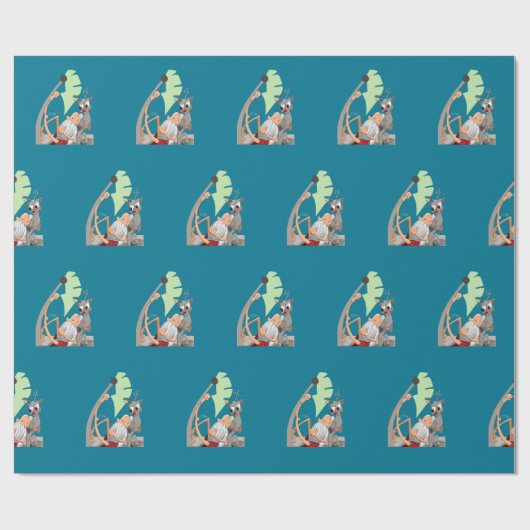 kerstvibes cadeaupapier (Vlak)