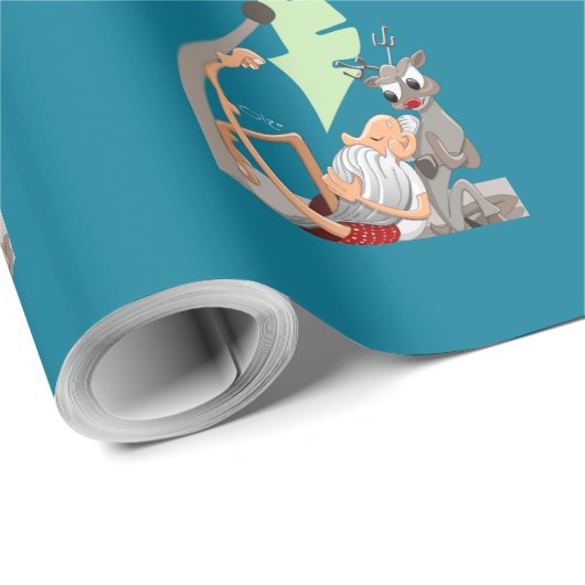 kerstvibes cadeaupapier (Rol Hoek)