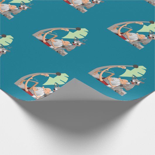 kerstvibes cadeaupapier (Hoek)