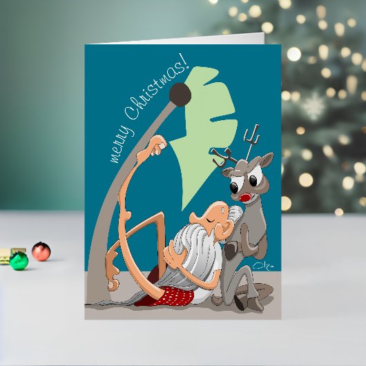 kerstvibes folie feestdagenkaart (Feestdagen Insitu2)