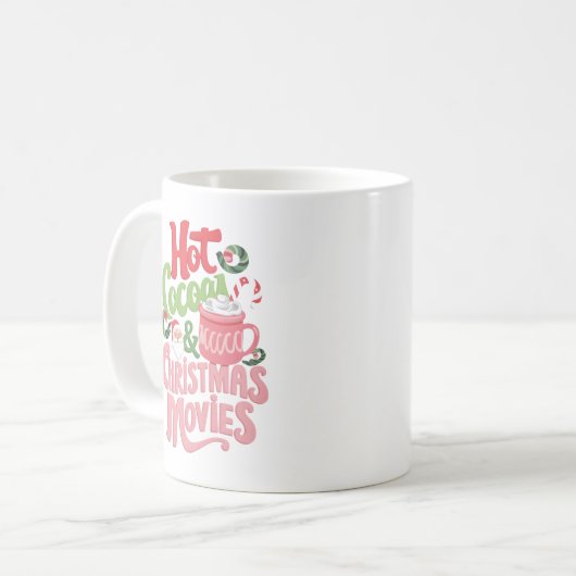 kerstvibes koffiemok (Voorkant links)