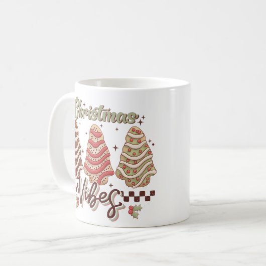 kerstvibes koffiemok (Voorkant links)