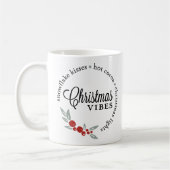Kerstvibes krans koffiemok (Links)