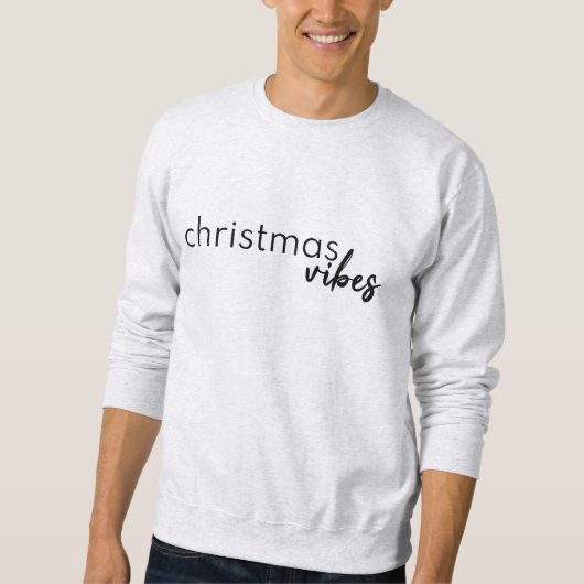 kerstvibes | Modern minimalist Trendy Stylish Trui (Voorkant)