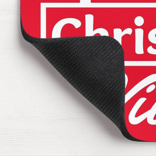 kerstvibes muismat (Hoek)