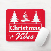 kerstvibes muismat (Met muis)