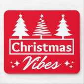 kerstvibes muismat (Voorkant)