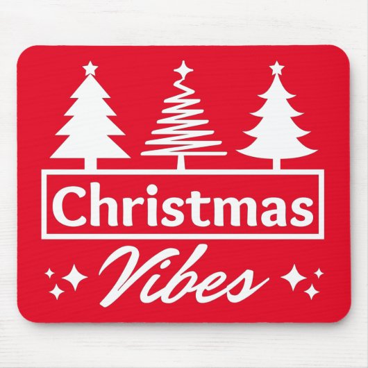 kerstvibes muismat (Voorkant)