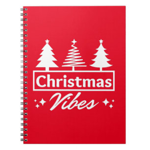 kerstvibes notitieboek