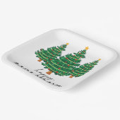 kerstvibes papieren bordje (Gebogen)