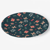 kerstvibes papieren bordje (Gekanteld)