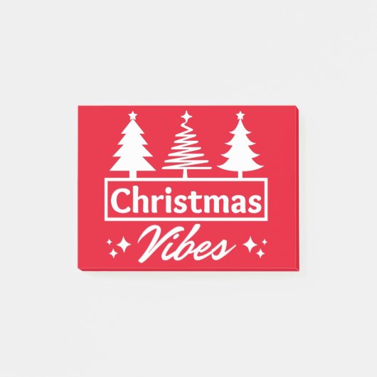 kerstvibes post-it® notes (Voorkant)