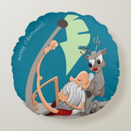 kerstvibes rond kussen