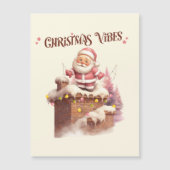 Kerstvibes Roze Kerstman (Voorkant)