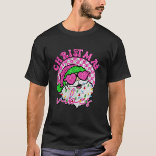 Kerstvibes Santa Clause Zonnebril Sprankelend T-shirt