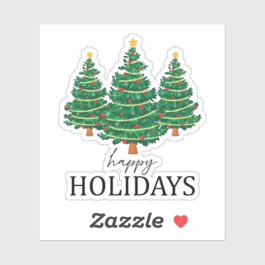 kerstvibes sticker (Vel)