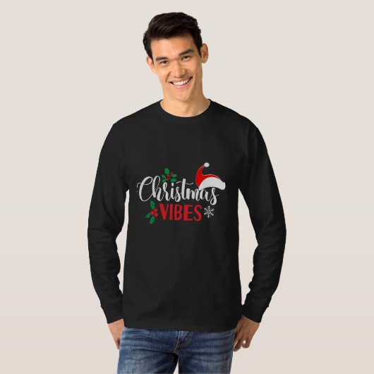kerstvibes t-shirt (Voorkant volledig)