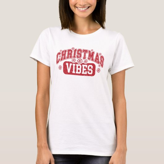 kerstvibes t-shirt (Voorkant)