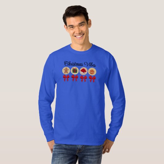 kerstvibes t-shirt (Voorkant volledig)