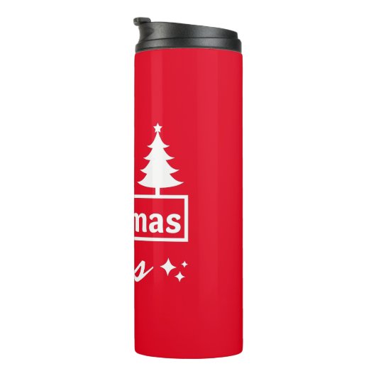 kerstvibes thermosbeker (Geroteerd rechts)