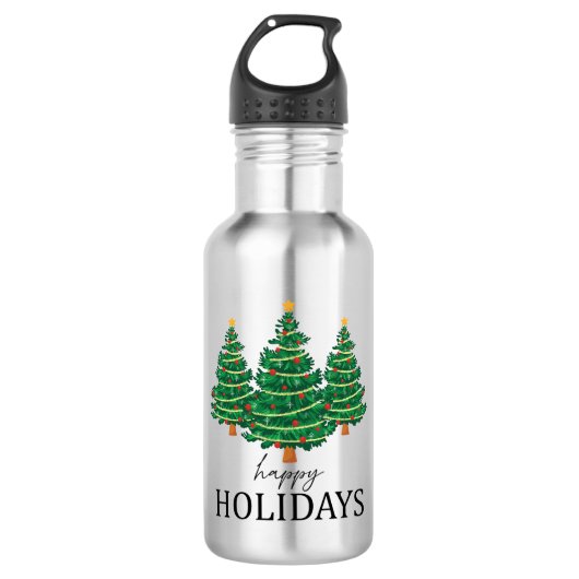 kerstvibes waterfles  (Voorkant)