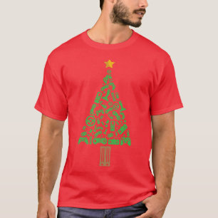 Kerstvideogame-controller Gamer-kerstjongens Gi T-shirt