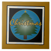 kerstvideokaart tegeltje (Voorkant)