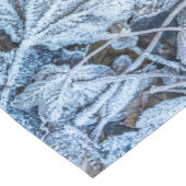 Kerstviering Blauwe bladeren Winter Feestdagen Korte Tafelloper (Hoek)