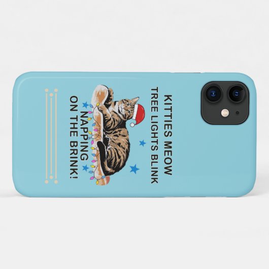 Kerstviering Case-Mate iPhone Case (Achterkant (horizontaal))