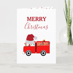 kerstviering feestdagen kaart