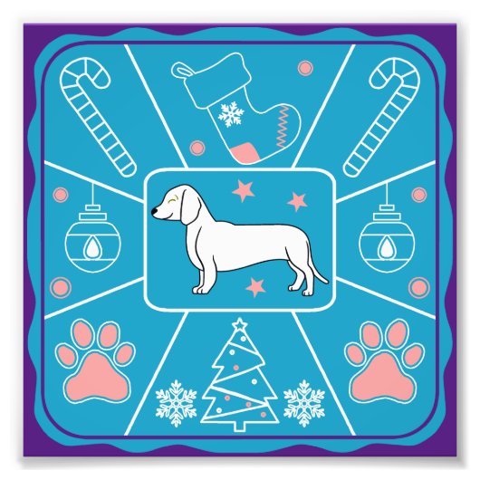 Kerstviering Foto Uitbreiding Afdruk (Voorkant)