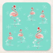 kerstviering Meervoudig onderzetter vierkant (Voorkant)