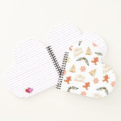 kerstviering met kerstboomkoekjes notitieboek (Binnen)