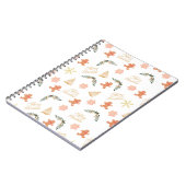 kerstviering met kerstboomkoekjes notitieboek (Linkerzijde)