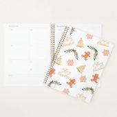 kerstviering met kerstboomkoekjes planner (Display)