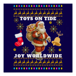 Kerstviering Perfect Poster