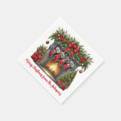 kerstviering servet (Hoek)