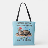 Kerstviering Tote Bag (Achterkant)