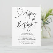 Kerstviering Uitnodiging Kerstfeest (Staand voorkant)