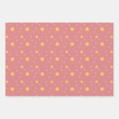 Kerstviering Wrapping Paper Set van 3 (Voorkant 3)