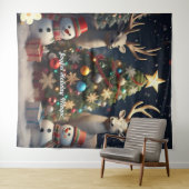 "Kerstvieringstijd" Wandkleed (In Situ (horizontaal))