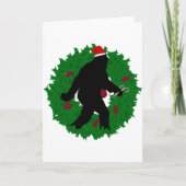 kerstvierkant feestdagen kaart (Voorkant)