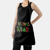 kerstvierkant Funny Xmas boom Schort (Insitu)