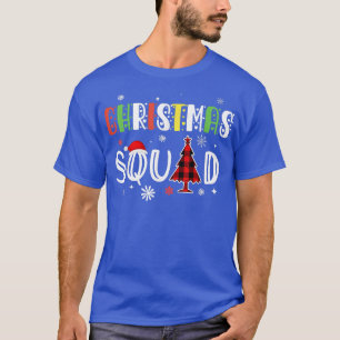 kerstvierkant gezin komt overeen met pyjama's mas t-shirt