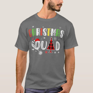 kerstvierkant gezin komt overeen met pyjamas Xmas  T-shirt