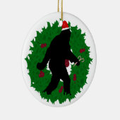 kerstvierkant keramisch ornament (Rechts)